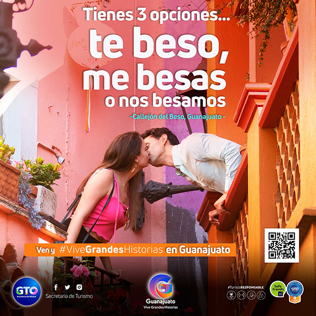 Callejón del Beso en Guanajuato